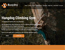 Tablet Screenshot of hangdog.com.au